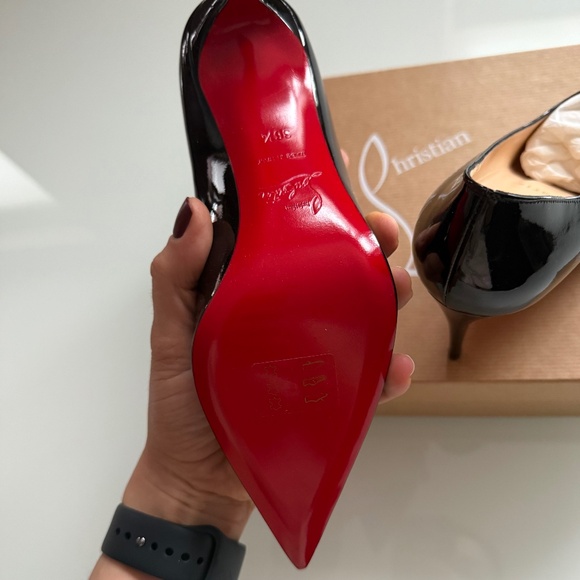 Christian Louboutin Kate 85mm Patent Pump - 36.5